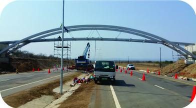 Structural steel fabrication